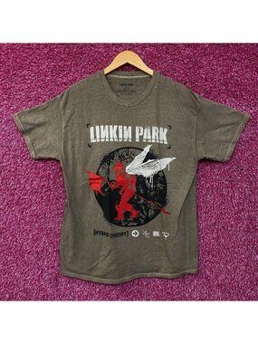 Linkin Park Hybrid Theory Album Cover Nu Metal Rock T-shirt Large